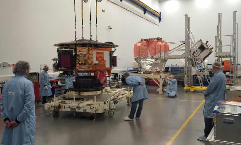 The LISA-Pathfinder spacecraft