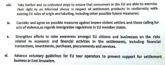 Some of the recommendations in the EU report