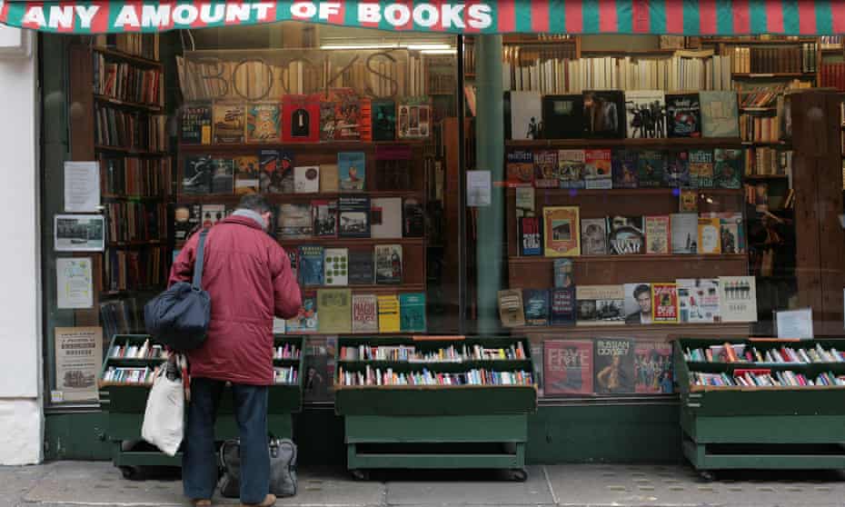 Any Amount of Books on Charing Cross Road. ‘The only businesses thriving now are bars and restaurants … the capital will soon cease to be an interesting place to live.’