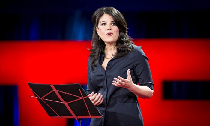 monica lewinsky blue dress red shoes The Stained Blue Dress that Almost Lost a Presidency