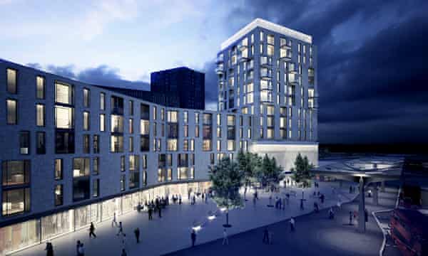 After The Riots The Regeneration Tottenham S New Stadium Franchise Shops 10 000 New Homes Art And Design The Guardian