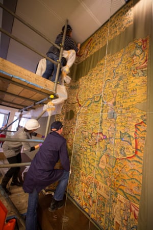 Elizabethan Tapestry Map To Be Displayed At University Of