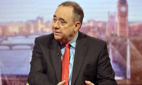 Alex Salmond on the Andrew Marr Show on Sunday.