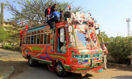 The Super Savari tour is the first of its kind in the city of Karachi. 