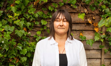 Ali Smith, writer and novelist, photographed at her home in Cambridge. Her new book is called 'How to be Both'.Photo by Antonio OlmosFor ARTS