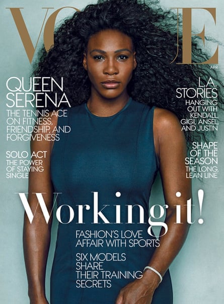 445px x 604px - Serena Williams and US Vogue's cliche-free cover | Fashion | The Guardian