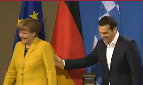 Merkel and Tsipras
