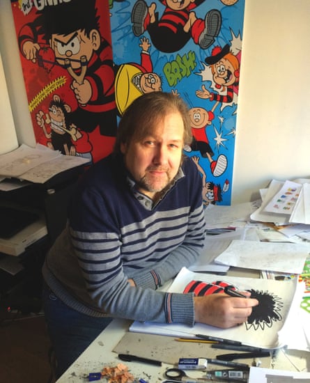 Beano illustrator Nigel Parkinson