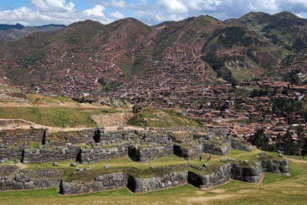 The Sacsayhuaman Inca site above the city of Cusco.