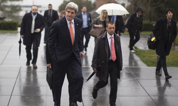 John Kerry in Lausanne
