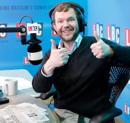 James O'Brien in the LBC radio studio