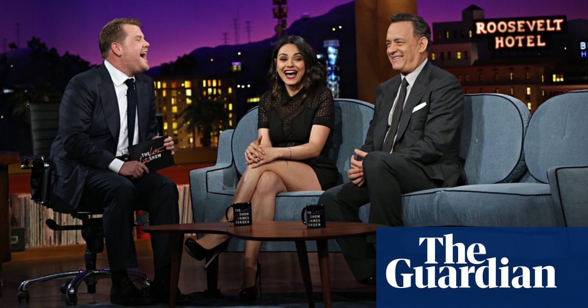 How James Corden Tore Up The Talk Show Rule Book With A Sofa Shuffle James Corden The Guardian