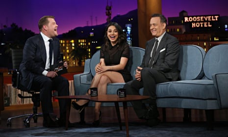 How James Corden tore up the talk show rule book with a sofa shuffle | James Corden | The Guardian