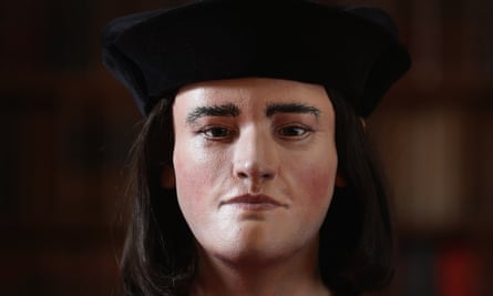 A reconstruction of King Richard III’s face.