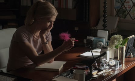Rosamund Pike in the film version of Gone Girl