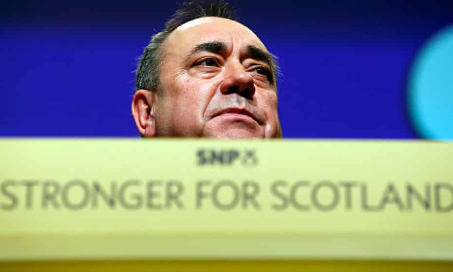 Scotland's former first minister Alex Salmond.