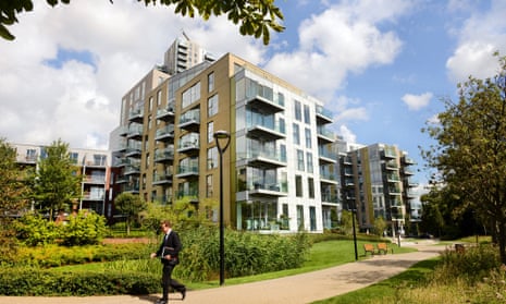 The redeveloped Woodberry Down estate in Hackney.