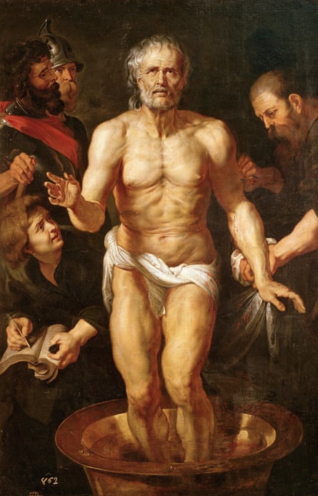 The Death of Seneca, c1615, by Peter Paul Rubens.