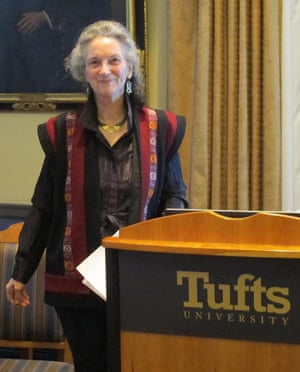 Neva Goodwin during Leontiel 2013 Prize Ceremony at Tufts University