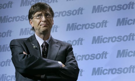 Microsoft founder Bill Gates pauses during the discussion "Skills for Employability" at the Audi Forum in Ingolstadt in november 2006