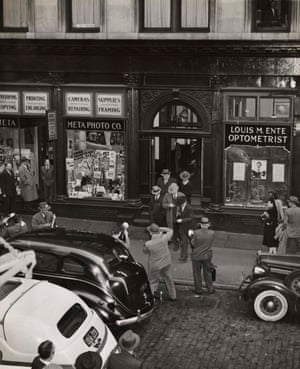 Arrests made during a gambling raid in lower Manhattanâs Liberty Street, October 1942