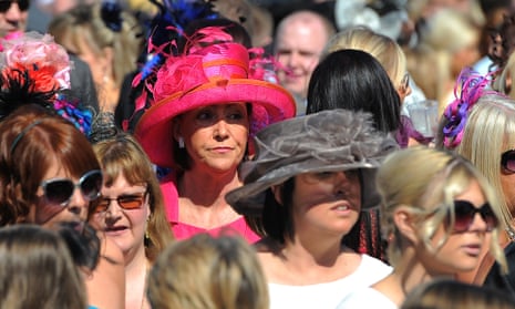 Ladies Day at Aintree racecourse in April 2011.