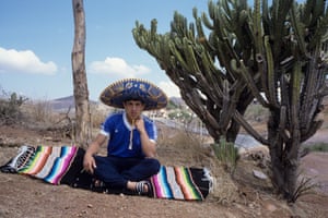 Alain Giresse gets in the mood for the World Cup in Mexico