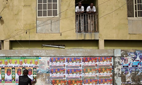 Election posters in Kano, Nigeria