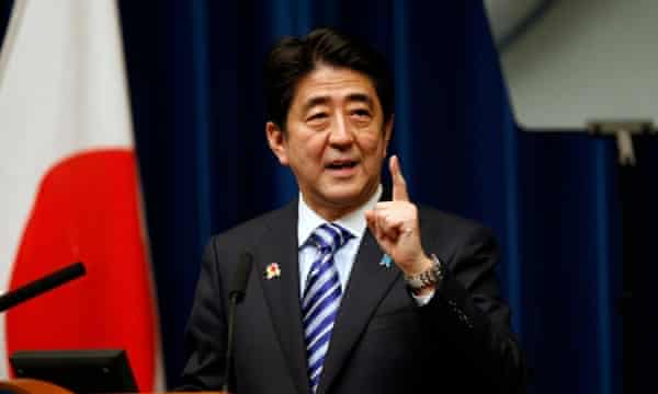Japan's prime minister, Shinzo Abe, called on businesses to raise salaries. David Cameron however has preferred to stick to a 'flexible' model that has kept real wages low.