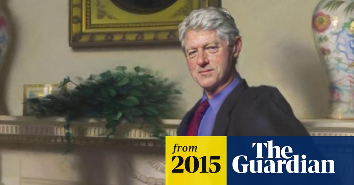 Bill Clinton portrait artist hints at Monica Lewinsky scandal | Bill Clinton | The Guardian Bill Clinton portrait artist hints at Monica Lewinsky scandal | Bill Clinton | The Guardian