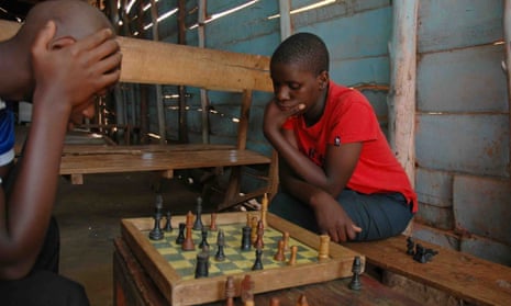 Phiona Mutesi, 15, who is perhaps the best female chess player in Uganda.