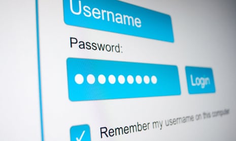 Username and Password in Internet Browser