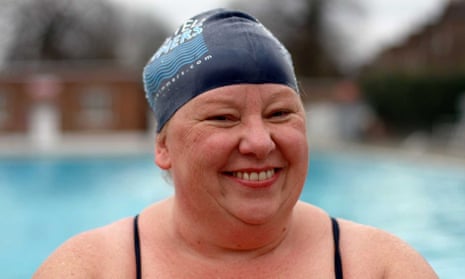 Sally Goble at Brockwell Lido