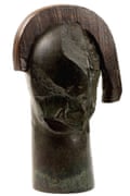 Robert Clatworthy: Head 111, 1990, bronze