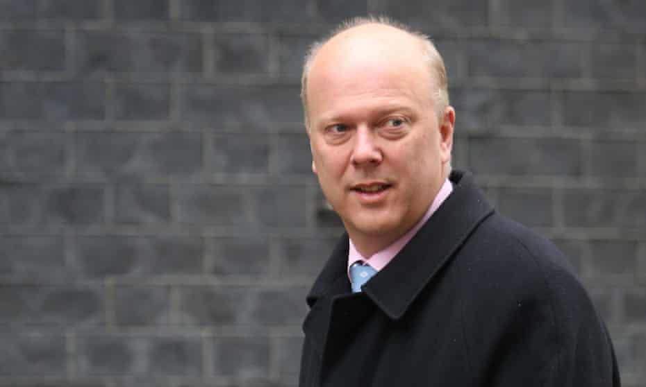 The justice secretary, Chris Grayling, whose draft bill of rights - potentially paving the way for the UK to leave the human rights convention - was promised to appear in 2014. 