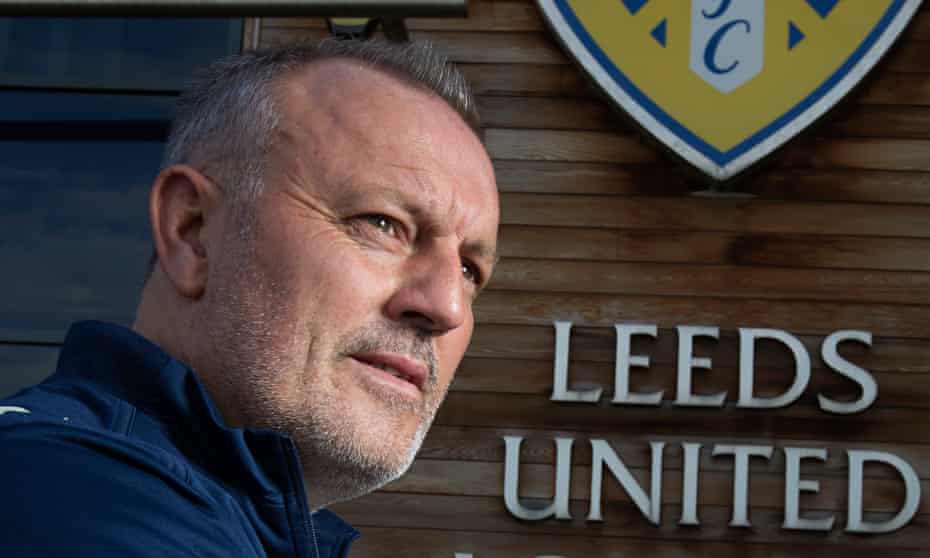 Neil Redfearn of Leeds United at the club's successful training academy at Thorp Arch near Wetherby