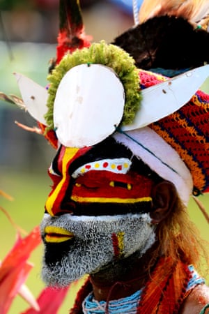 Papua New Guinean warrior festival