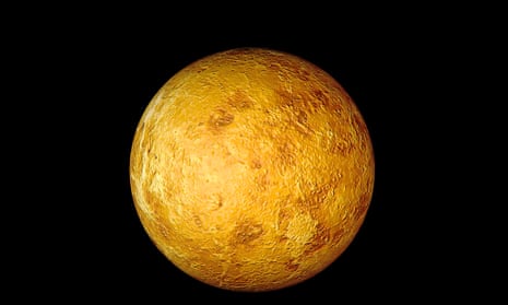 Planet Venus. Image shot 2003. Exact date unknown.
