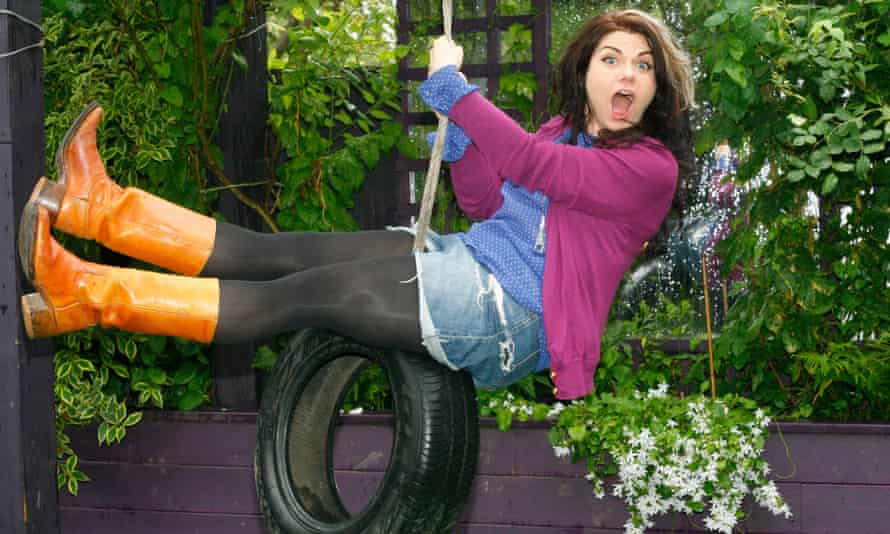 Caitlin Moran at her home in Crouch End, London.