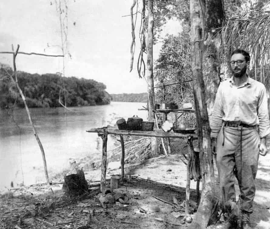 Claude Lévi-Strauss in the Amazon in Brazil c1936.