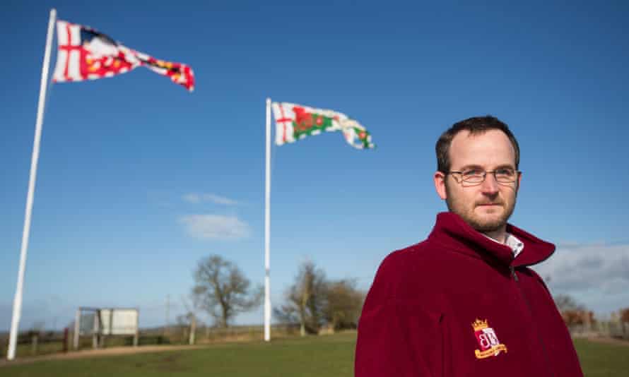 Richard Knox at the Bosworth battlefield heritage centre.