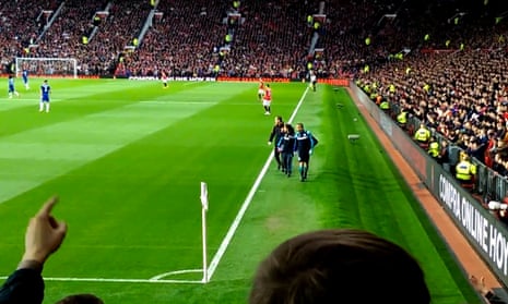 Manchester United v Chelsea video grab