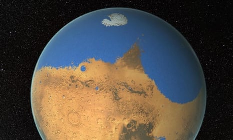 Ocean on ancient Mars