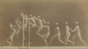 Chronophotograph of a Man Clearing a Hurdle by Étienne Jules Marey, c.1892