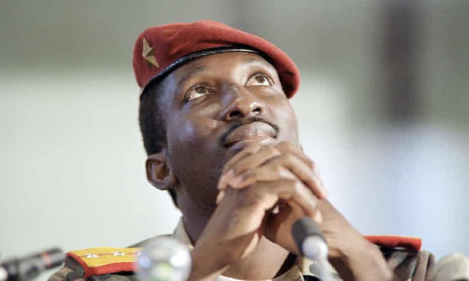Thomas Sankara in 1986.