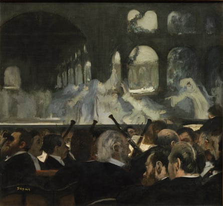 The Ballet Scene from Meyerbeer's Opera Robert le Diable, 1876 by Degas.