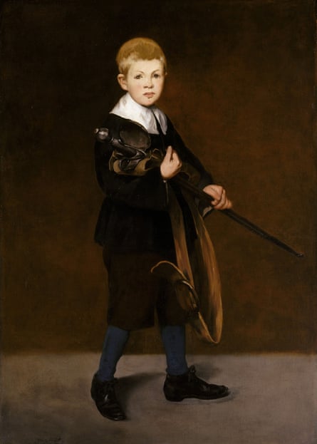 Edouard Manet's Boy with a Sword, 1861.