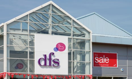 DFS returns to market with listing that values furniture group at £543m, Retail industry