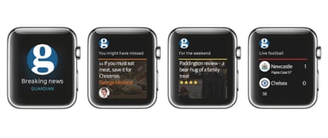 The Guardian on Apple Watch