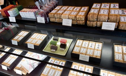 Confectionary at Toraya, one of Japan’s most famous sweet shops.